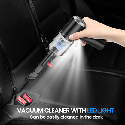 HANDHELD ELECTRIC RECHARGEABLE CAR VACUUM CLEANE